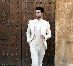 Traje de lino