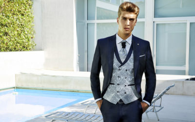 Los mejores trajes de novio azules