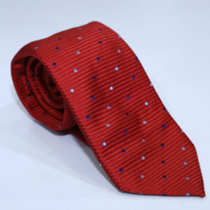 Corbata de puntitos ROJO