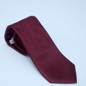 Corbata semilisa granate